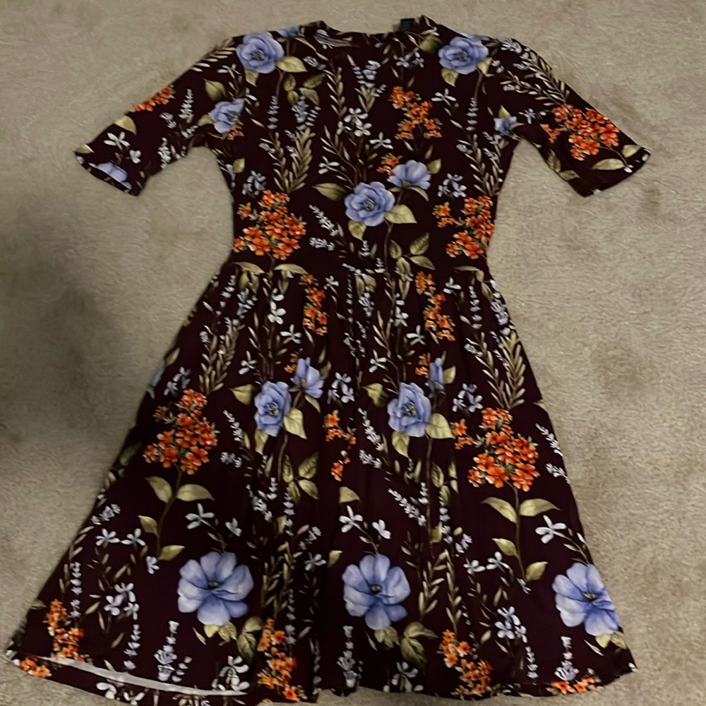 Forever 21 floral dress.